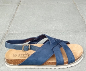 Blå sandal i størrelse 43, 44, 45