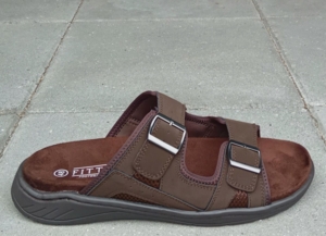 Brun pantolette i str. 48, 49, 50, 51, 52