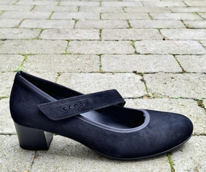 Sorte pumps med vidde H