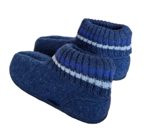 Haflinger hjemmesko / Blå