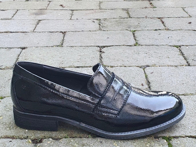 Josef Seibel Loafer / Sort lak