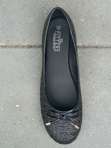 Fitters ballerina / Sort