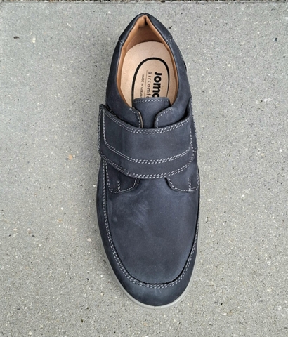 Jomos sko med velcro / Blå / Vidde M