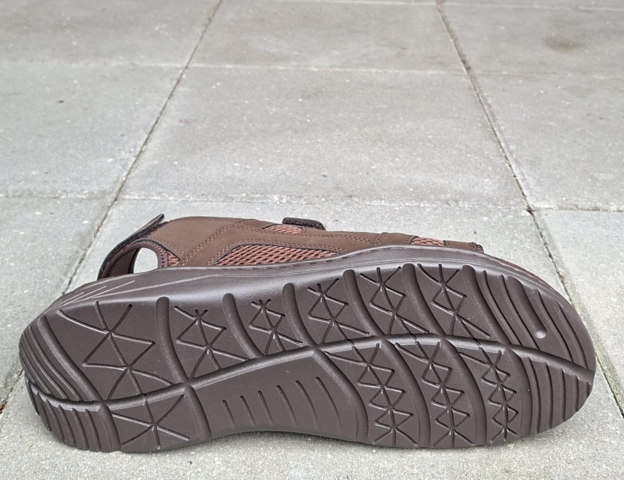 Fitters sandal / Bred / Brun
