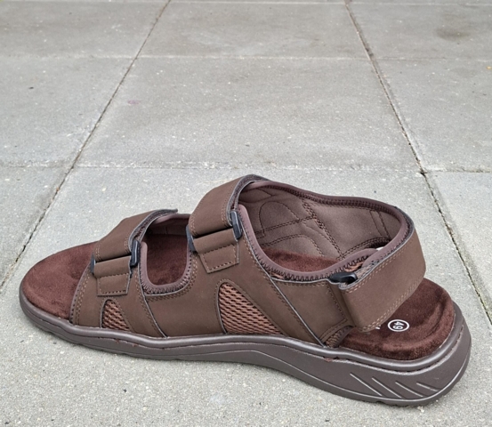 Fitters sandal / Bred / Brun