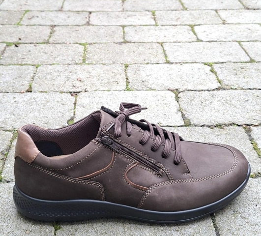 Jomos snøresko / Bred / Lynlås / Vidde M