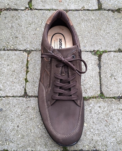 Jomos snøresko / Bred / Lynlås / Vidde M