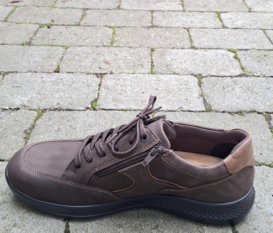 Jomos snøresko / Bred / Lynlås / Vidde M