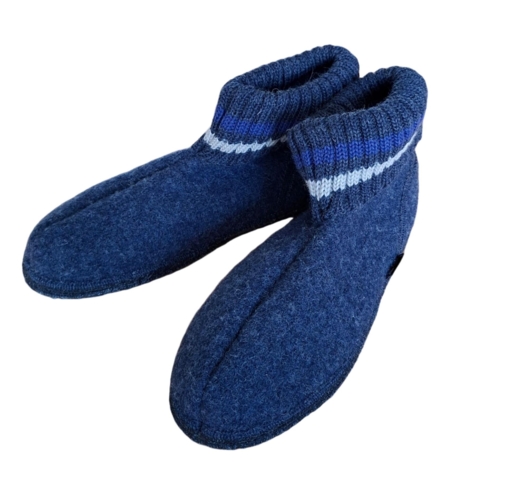 Haflinger hjemmesko / Blå