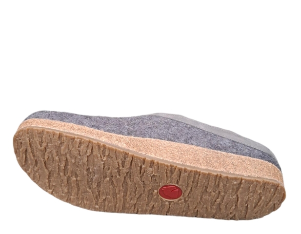 Haflinger hjemmesko / Lys grå