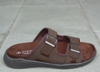 Brun pantolette i str. 48, 49, 50, 51, 52