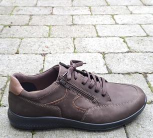 Jomos snøresko / Bred / Lynlås / Vidde M